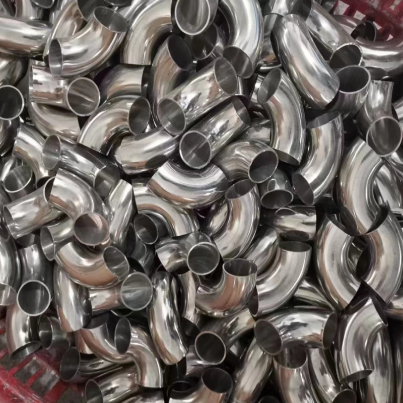 Stainless steel butt welded fitting 45deg 90deg EBLOW TP304/316L